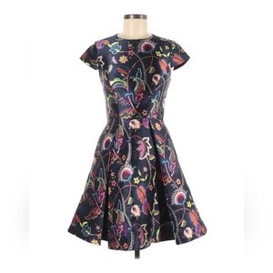 Ted Baker Floral Party Dress, Size 1